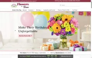 Flowers by Dena website