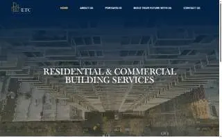 Construction Company website