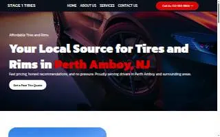Stage1 Tires website