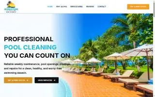 Aloha Pool Cleaning website
