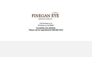 Finegan Eye Associates website