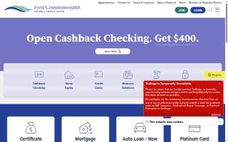 First Commonwealth Federal Credit Union