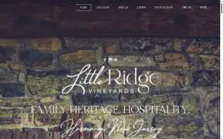 Little Ridge Vineyards of Phillipsburg website