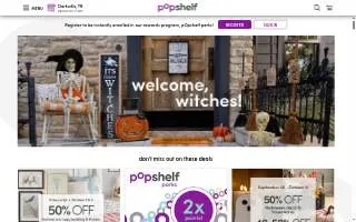 pOpshelf of Phillipsburg website