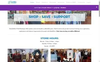 PossAbilities Thrift Boutique website