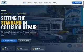 Warren County Collision Center website