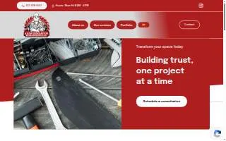 New Generation Home Remodels website