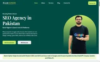 Rank Cipher | New Jersey SEO Company website