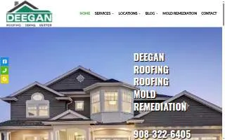 Deegan Roofing website