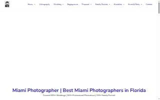 Photography of Plainfield website