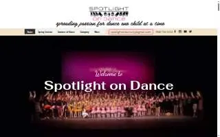 Spotlight on Dance of Plainfield website