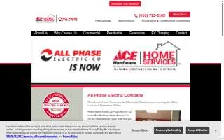 All-Phase Electric Co. website