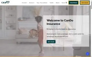 CanDo Insurance website