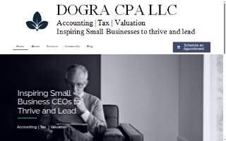 Dogra CPA LLC website