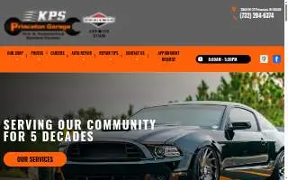 KPS Princeton Garage website