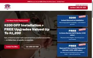 Pipe Masters Plumbing website