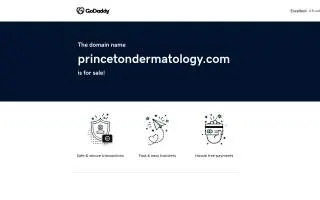 Princeton Dermatology Associates of Plainsboro website
