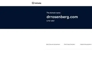 Dr. Jay Rosenberg website