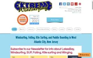 Extreme Windsurfing website