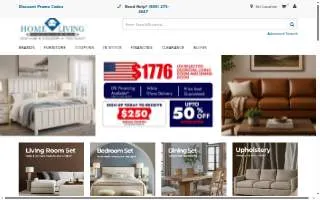 Home Living Furniture & Mattresses, Freehold NJ website