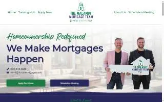The Malamut Mortgage Team - HMA Mortgage of Pleasantville website