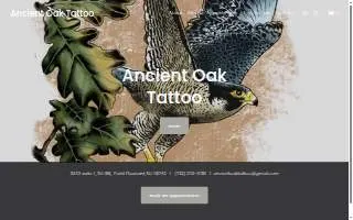 Ancient oak tattoo website
