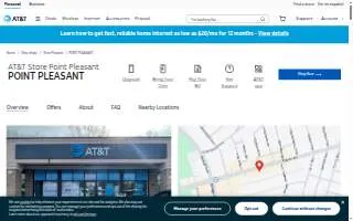 AT&T Store of Point Pleasant website