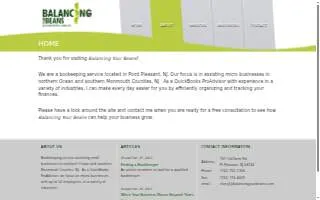 Balancing Your Beans website