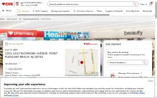 CVS of Point Pleasant website