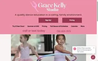 Grace Kelly Studio website