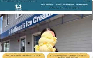Hoffman's Ice Cream website