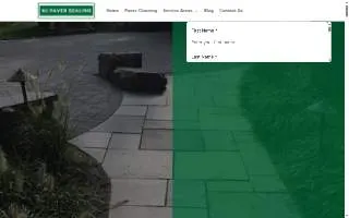 NJ Paver Sealing website