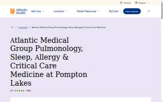 Atlantic Medical Group Pulmonology, Sleep, Allergy & Critical Care Medicine