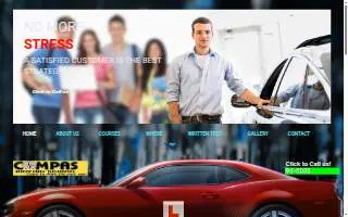 Compas Driving School of Pompton Lakes website
