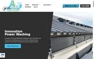 Innovation Power Washing of Pompton Lakes website