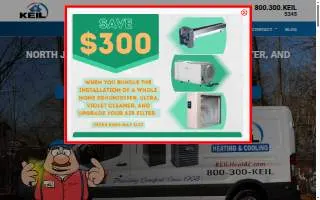 KEIL Heating and Air Conditioning website