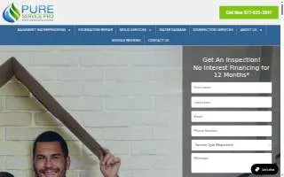 Pure Service Pro of Pompton Lakes website