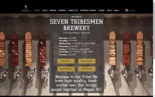 Seven Tribesmen Brewery of Pompton Lakes website