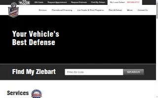Ziebart of Pompton Lakes website