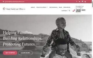 Fraser Family Law Office website