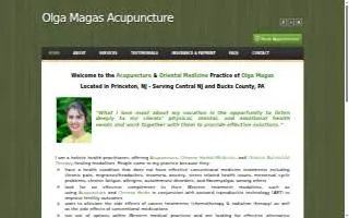 Olga Magas Acupuncture website