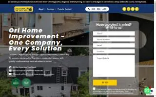Ori Home Improvement website