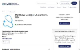 Cholankeril Matthew MD
