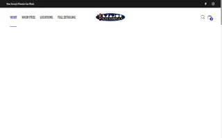 Major Car Wash of Rahway website