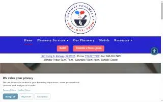 Rahway Pharmacy website