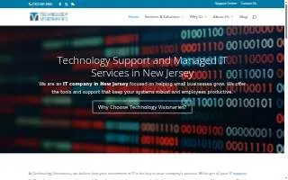 Technology Visionaries LLC of Linden website