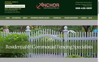 Anchor Fence Contractors of Ramsey