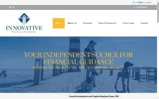 Innovative Financial Planning website