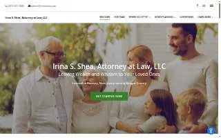 Irina S. Shea, Attorney at Law, LLC of Ramsey website