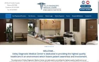 Valley Diagnostic Medical Center website